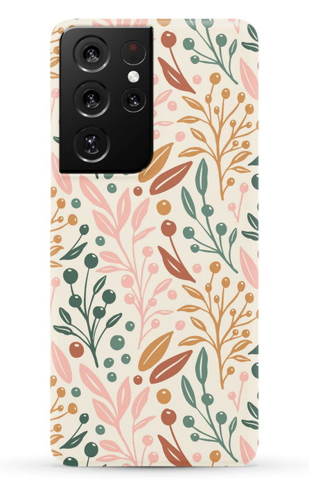 Boho Fall Floral Samsung Phone Case