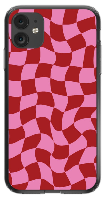 Trippy Checkers Phone Case