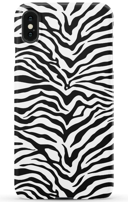 Zebra Print iPhone Case