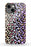 Rainbow Ombre Leopard iPhone Case