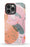 Peach Abstract iPhone Case
