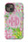 Pink Preppy Pineapple iPhone Case