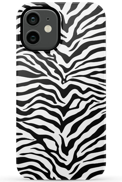 Zebra Print iPhone Case