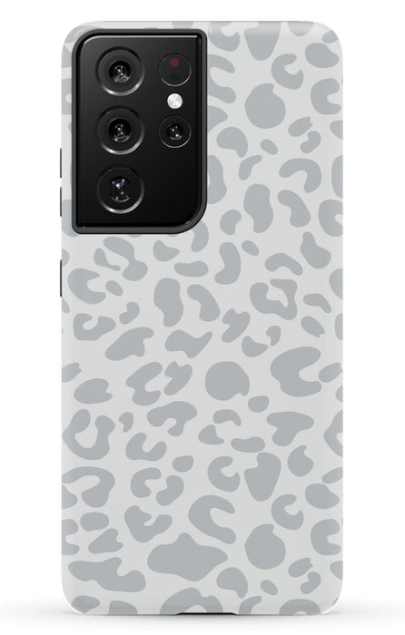 Grey Leopard Samsung Phone Case