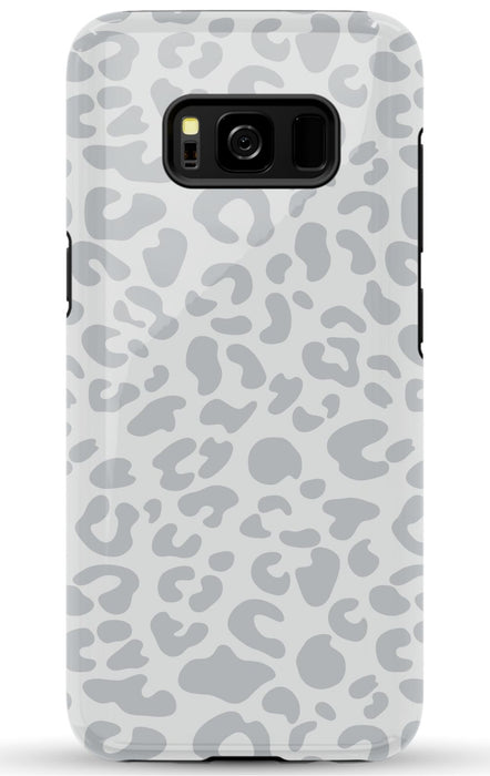 Grey Leopard Samsung Phone Case