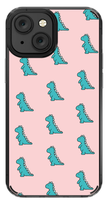 Pink Dino Phone Case