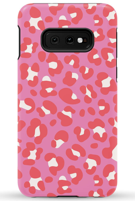 Pink and Red Leopard Samsung Phone Case