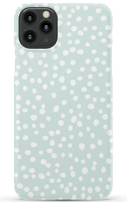 Mint Dots iPhone Case