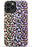 Rainbow Ombre Leopard iPhone Case