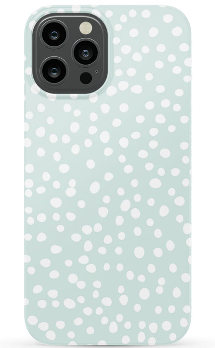 Mint Dots iPhone Case