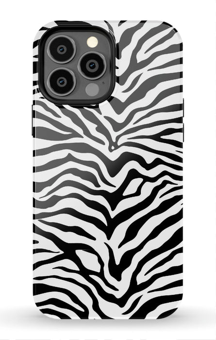 Zebra Print iPhone Case