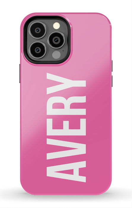 Large Name iPhone Case