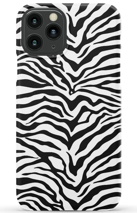 Zebra Print iPhone Case