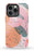 Peach Abstract iPhone Case